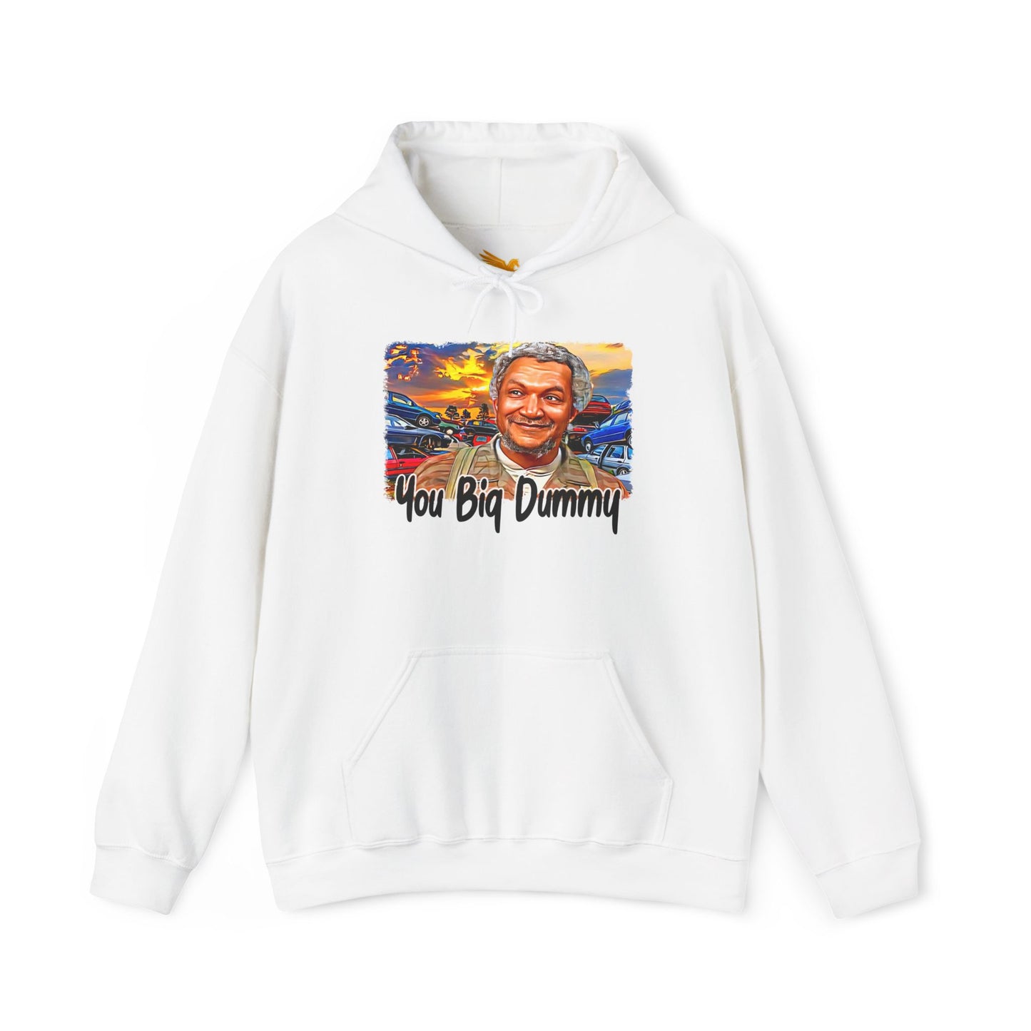 Retro TV Show Inspired Unisex Hoodie, Comfy Sweatshirt for Fans, Funny Big Dummy Design, Gift for Him or Her, Vintage Sweater, Hip Hoody,