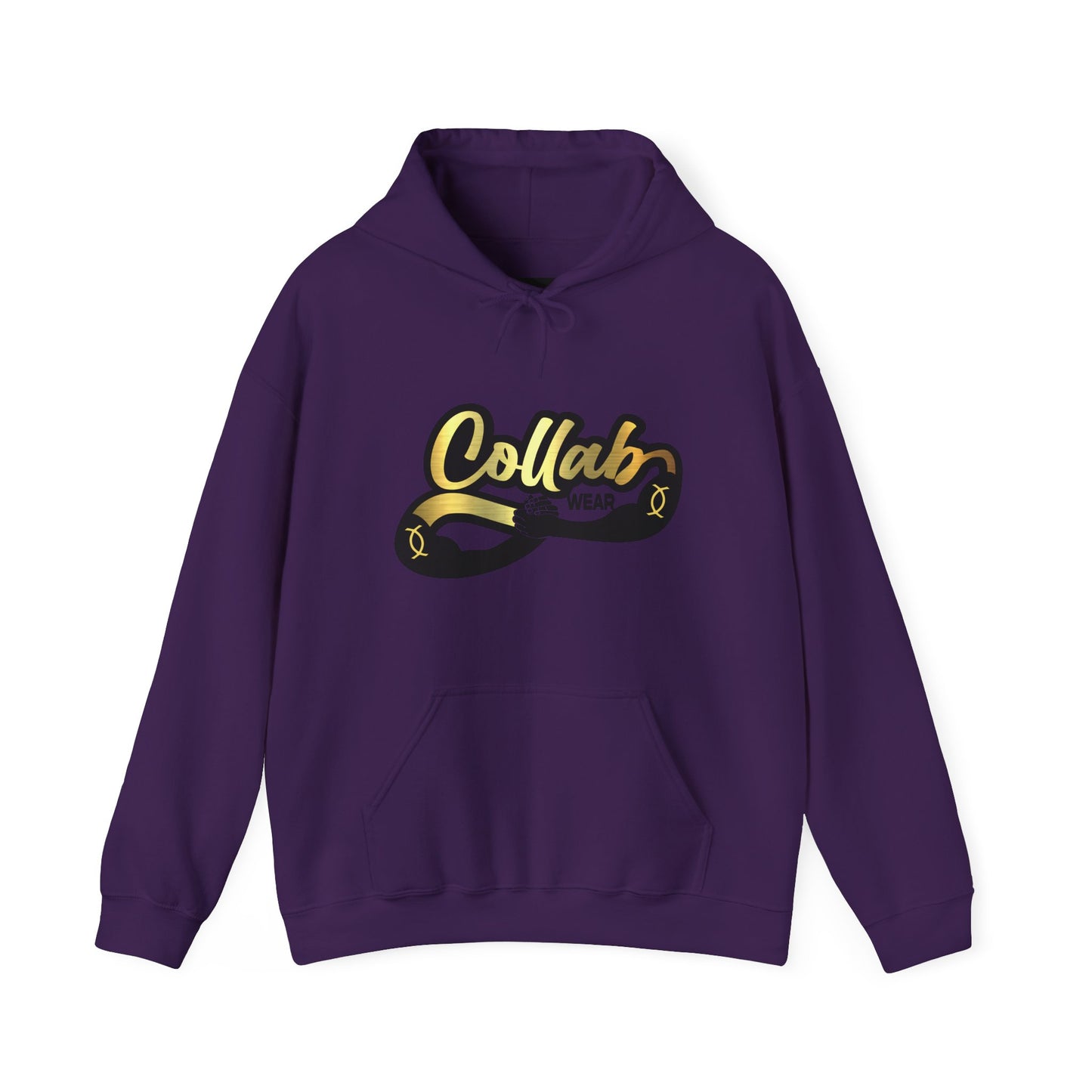 Collab Wear Official Brand Unisex Heavy Weight Hoodie Sweatshirt For Economic Empowerment