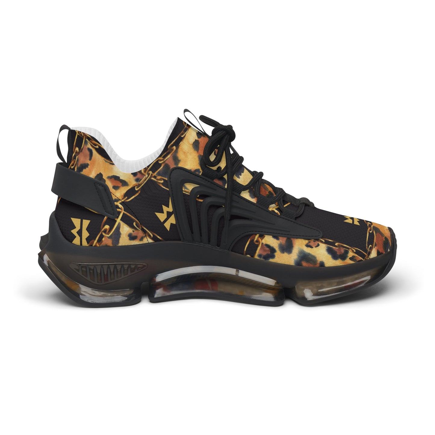 From The Throne Stylish Women's Mesh Sneakers, Casual Footwear, Trendy Athletic Shoes, Leopard Print Sneakers, Comfortable Everyday Shoes