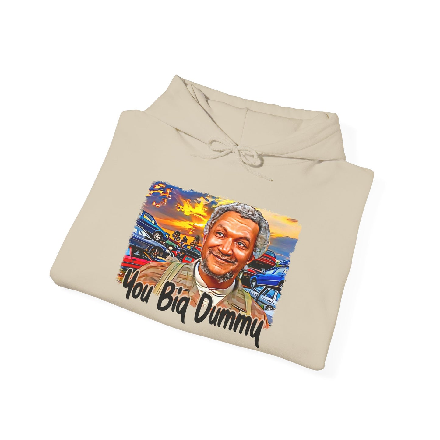 Retro TV Show Inspired Unisex Hoodie, Comfy Sweatshirt for Fans, Funny Big Dummy Design, Gift for Him or Her, Vintage Sweater, Hip Hoody,