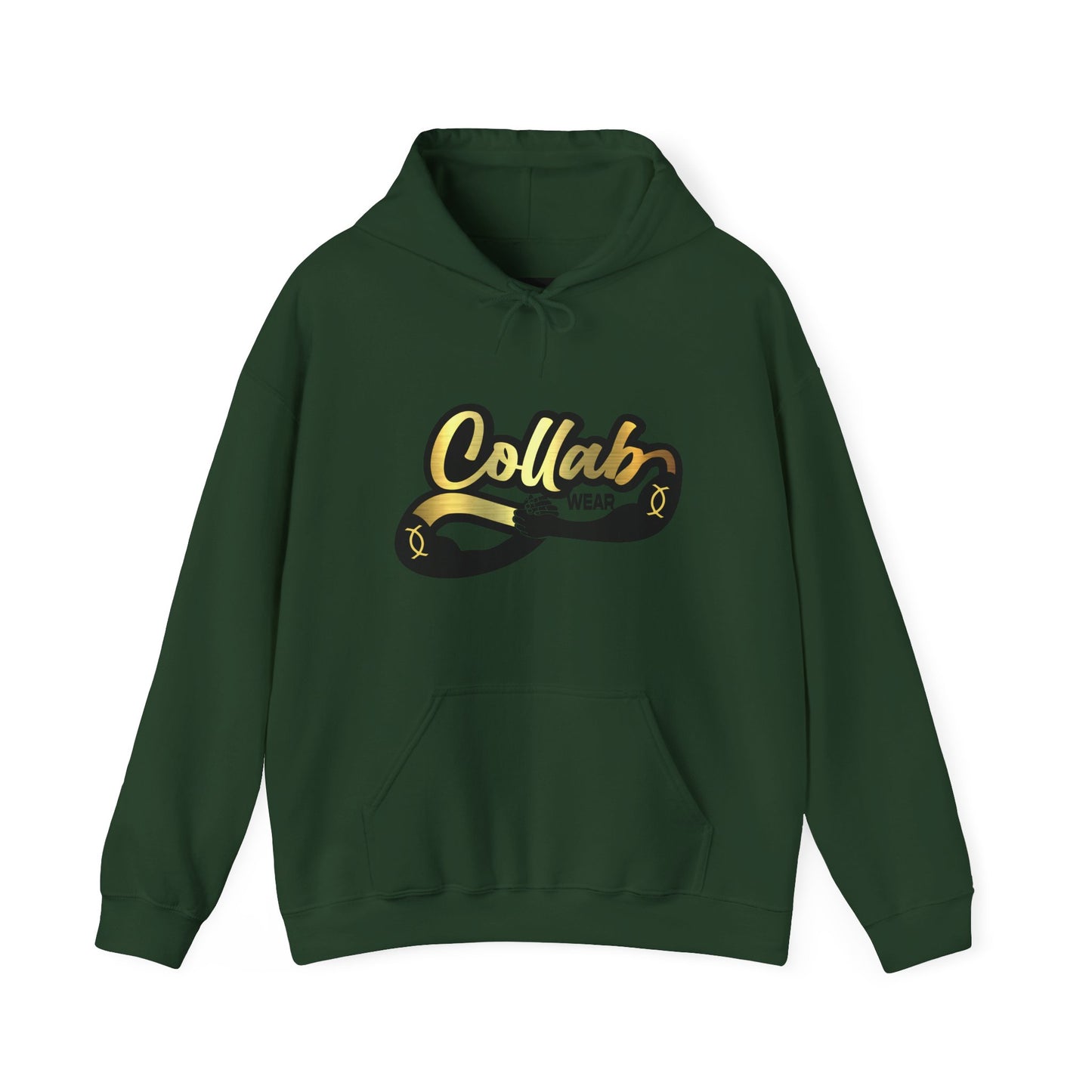 Collab Wear Official Brand Unisex Heavy Weight Hoodie Sweatshirt For Economic Empowerment