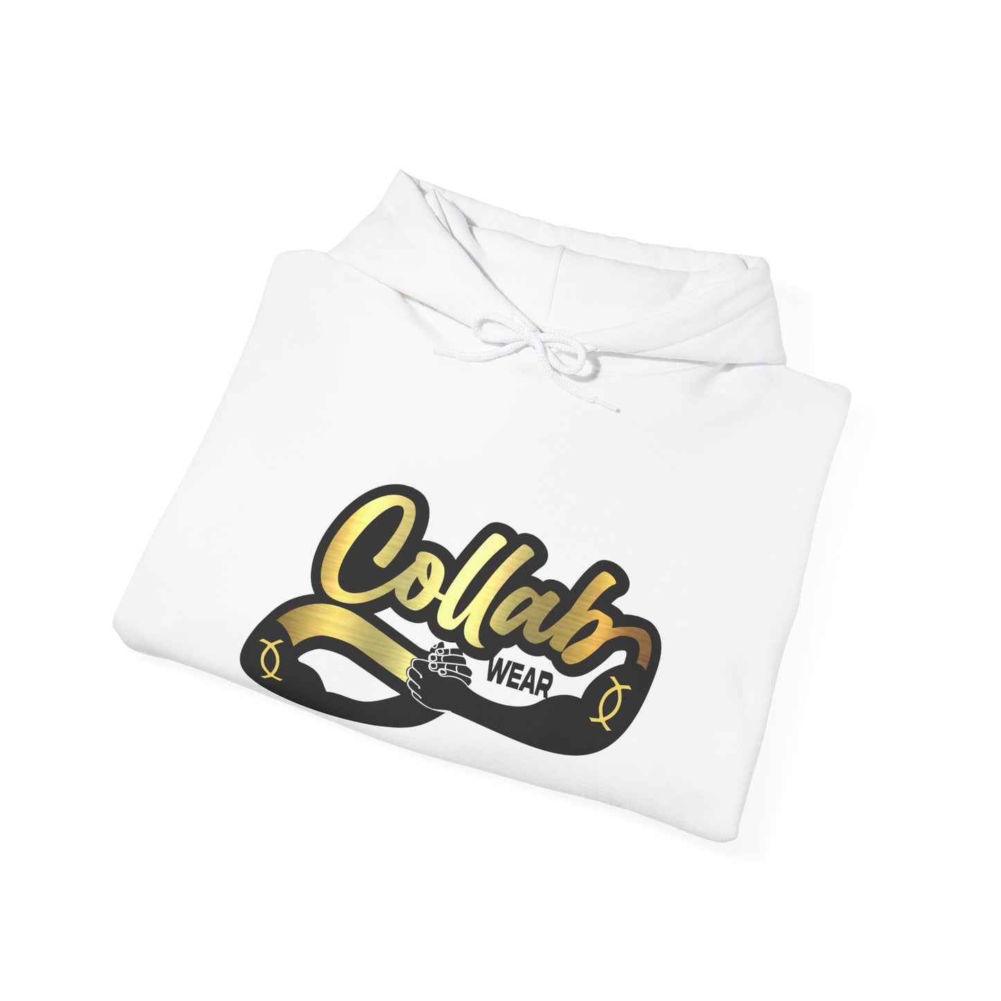 Collab Wear Official Brand Unisex Heavy Weight Hoodie Sweatshirt For Economic Empowerment