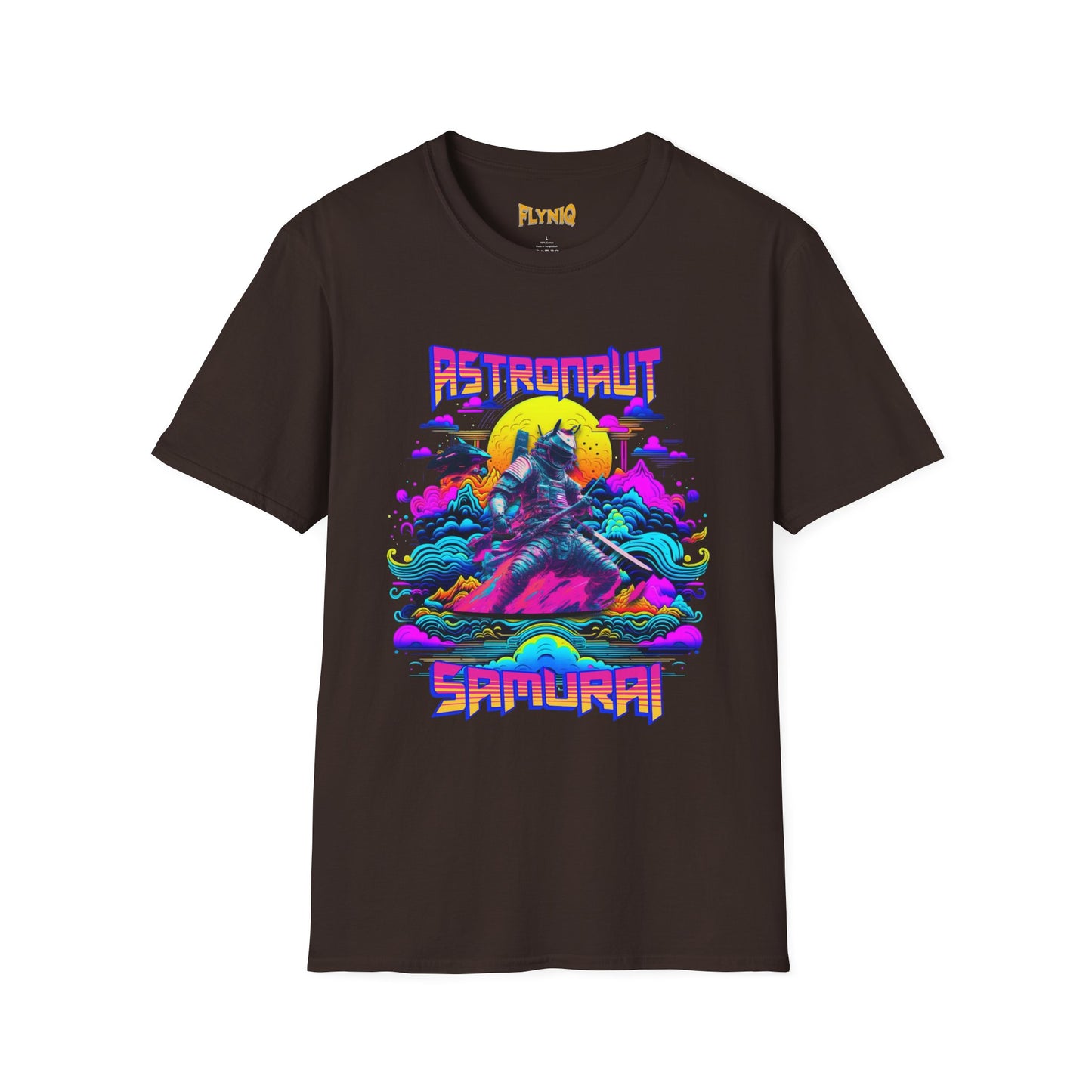 Astronaut Samurai Graphic World T-Shirt, Space Samurai Tee, Astronaut Graphic Tee
