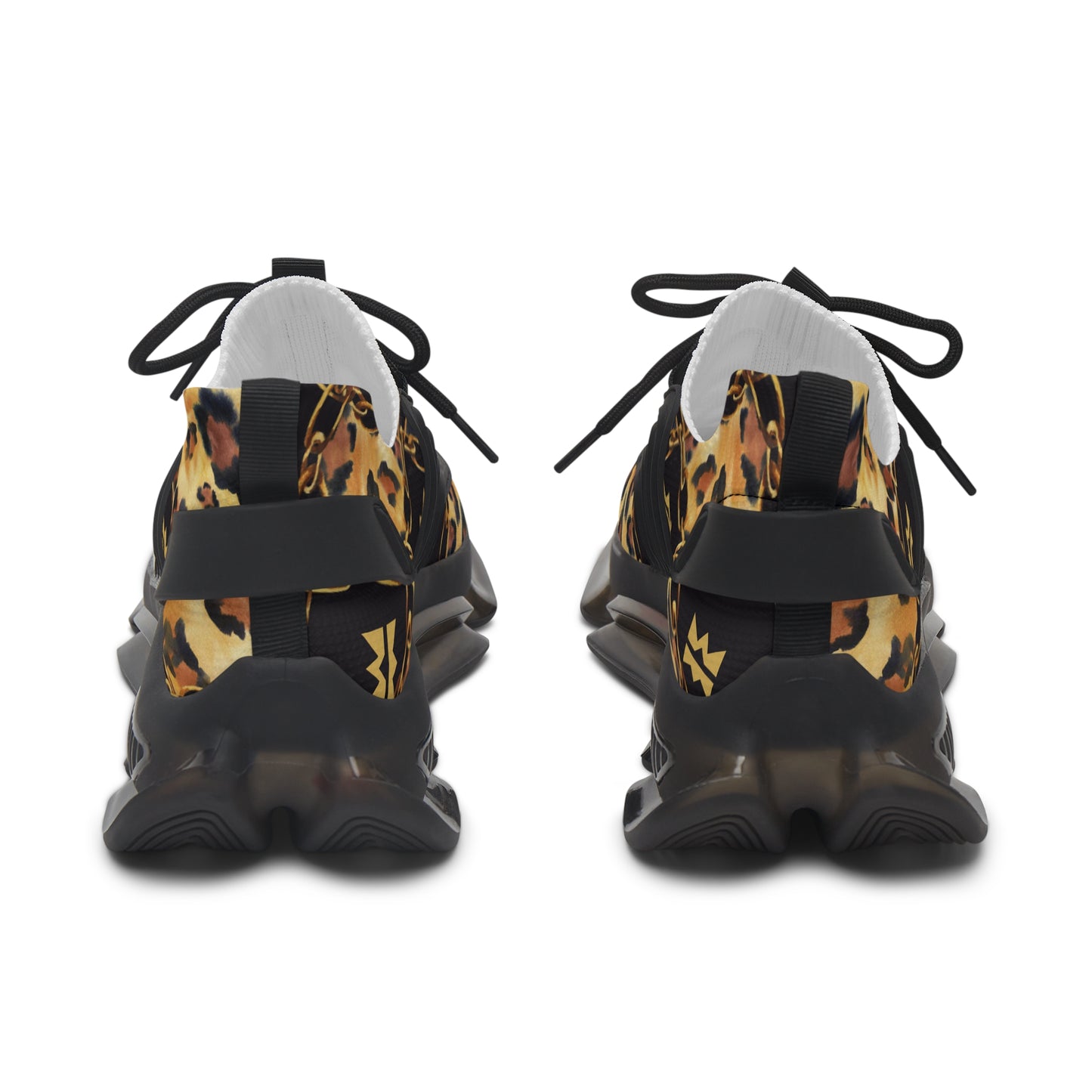 From The Throne Stylish Women's Mesh Sneakers, Casual Footwear, Trendy Athletic Shoes, Leopard Print Sneakers, Comfortable Everyday Shoes