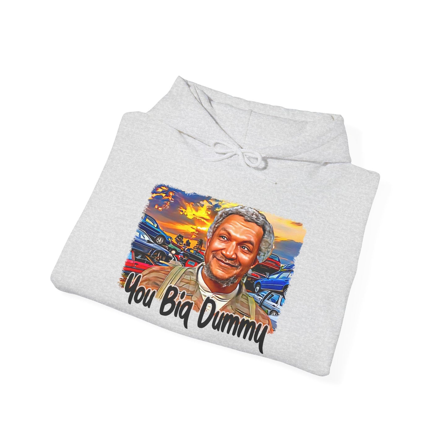 Retro TV Show Inspired Unisex Hoodie, Comfy Sweatshirt for Fans, Funny Big Dummy Design, Gift for Him or Her, Vintage Sweater, Hip Hoody,