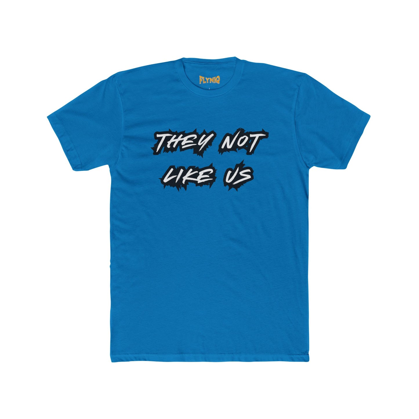 Unisex Cotton Crew Tee - "They Not Like Us" Statement T-Shirt