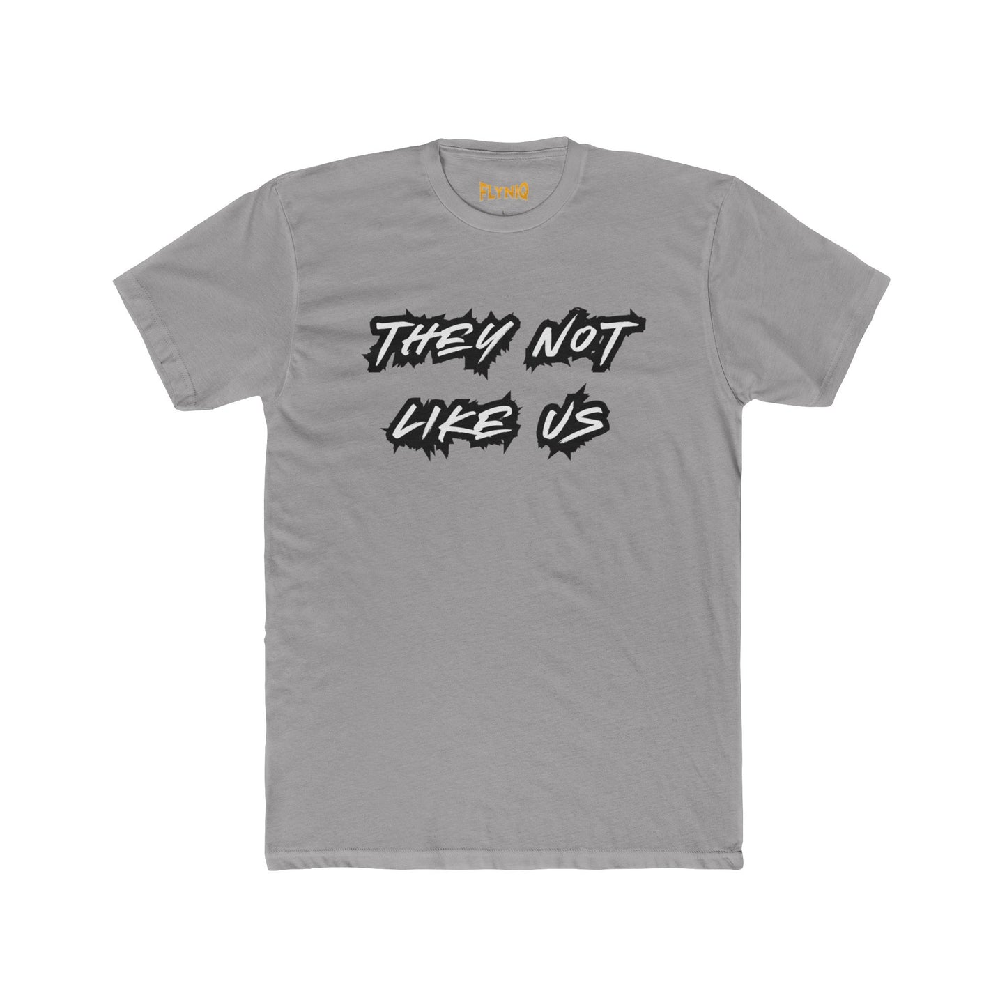 Unisex Cotton Crew Tee - "They Not Like Us" Statement T-Shirt