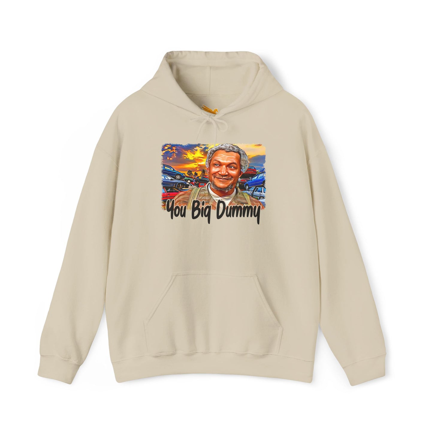 Retro TV Show Inspired Unisex Hoodie, Comfy Sweatshirt for Fans, Funny Big Dummy Design, Gift for Him or Her, Vintage Sweater, Hip Hoody,
