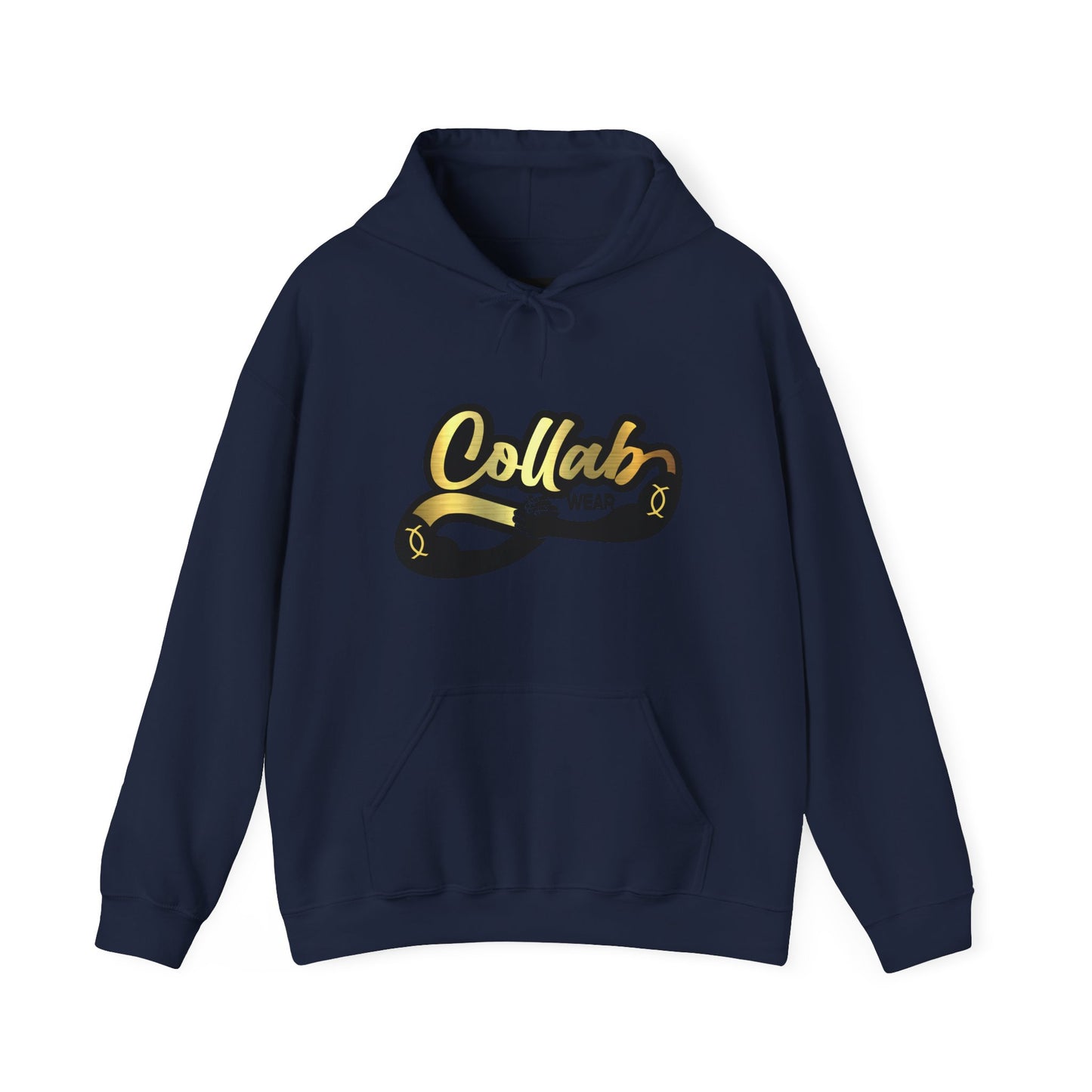 Collab Wear Official Brand Unisex Heavy Weight Hoodie Sweatshirt For Economic Empowerment