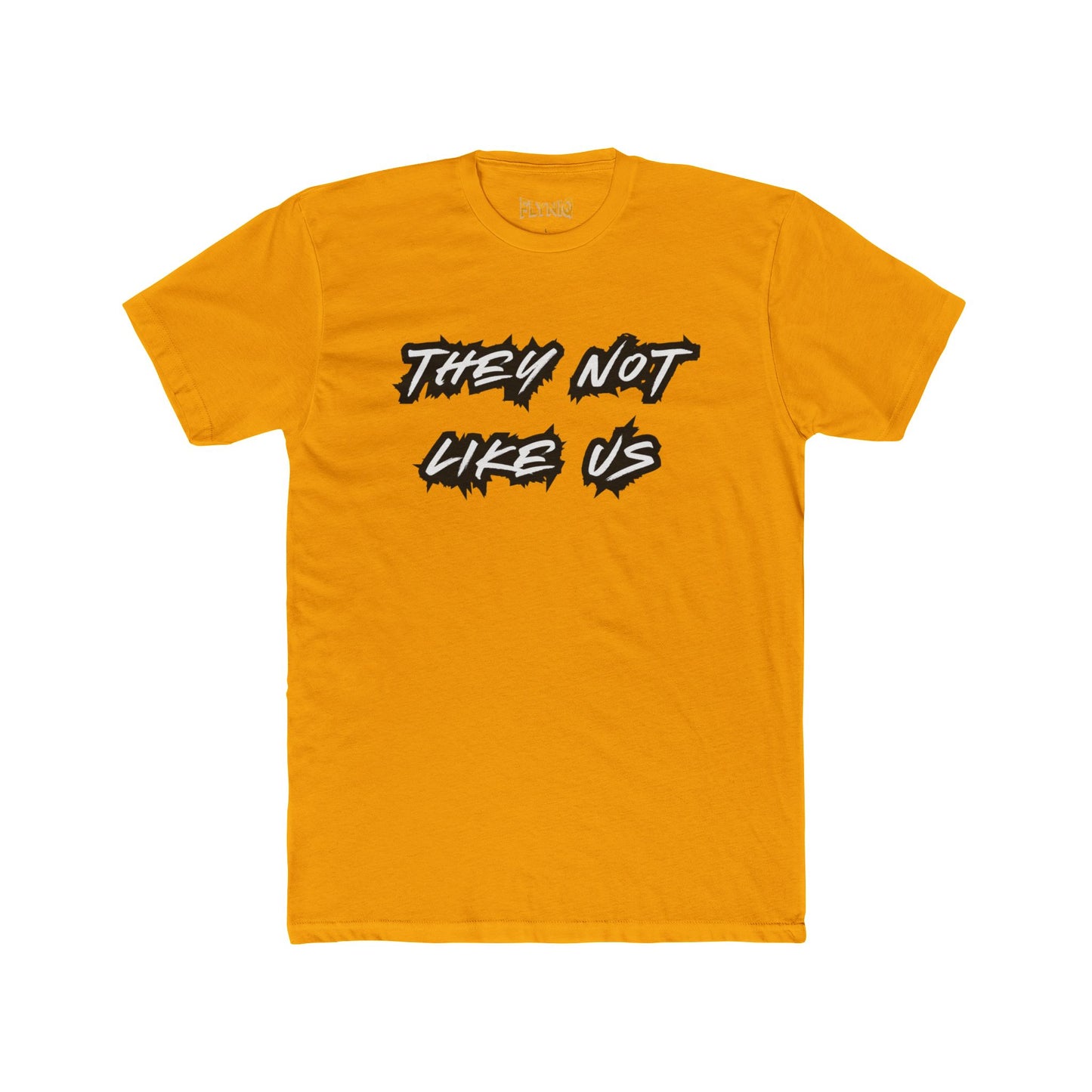 Unisex Cotton Crew Tee - "They Not Like Us" Statement T-Shirt