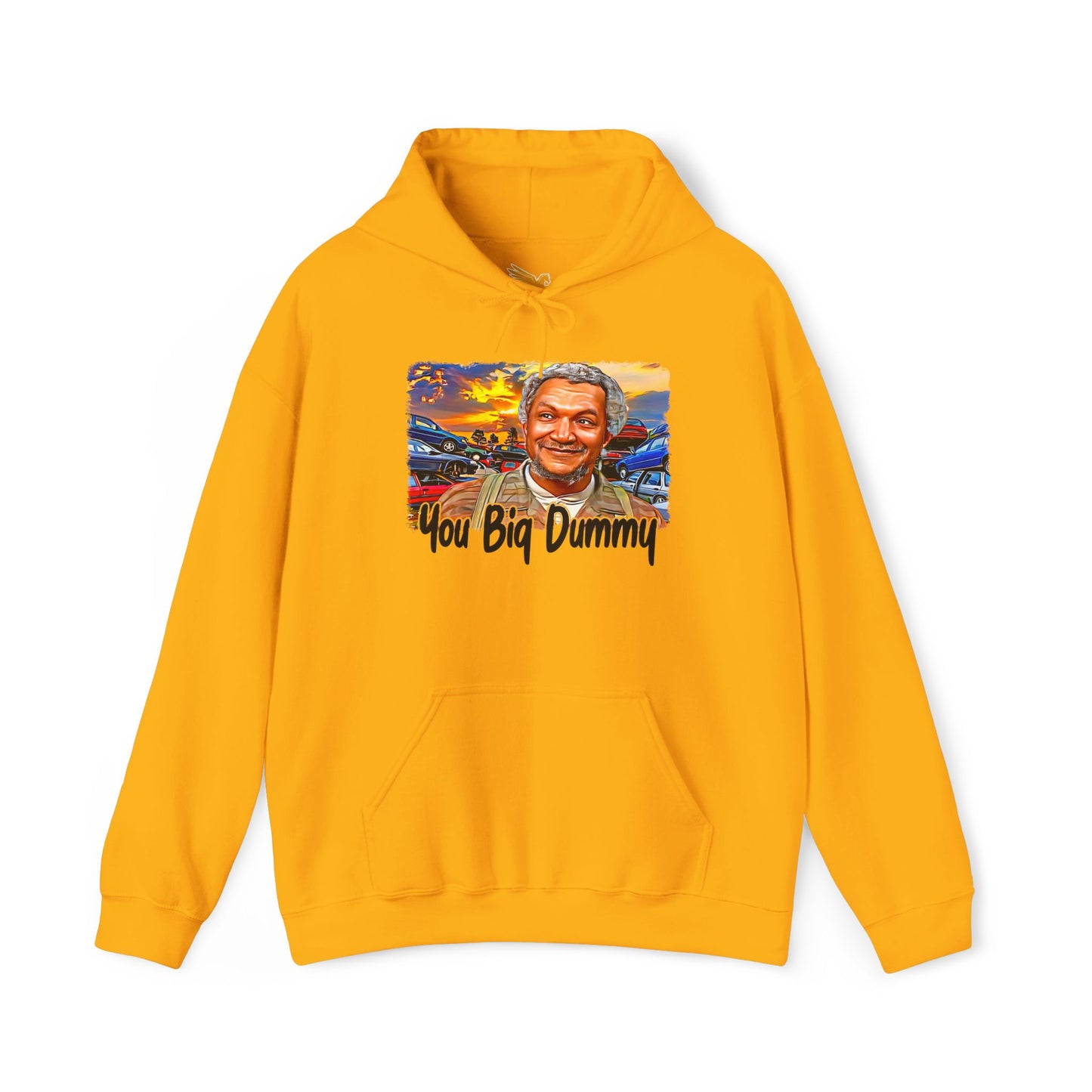 Retro TV Show Inspired Unisex Hoodie, Comfy Sweatshirt for Fans, Funny Big Dummy Design, Gift for Him or Her, Vintage Sweater, Hip Hoody,