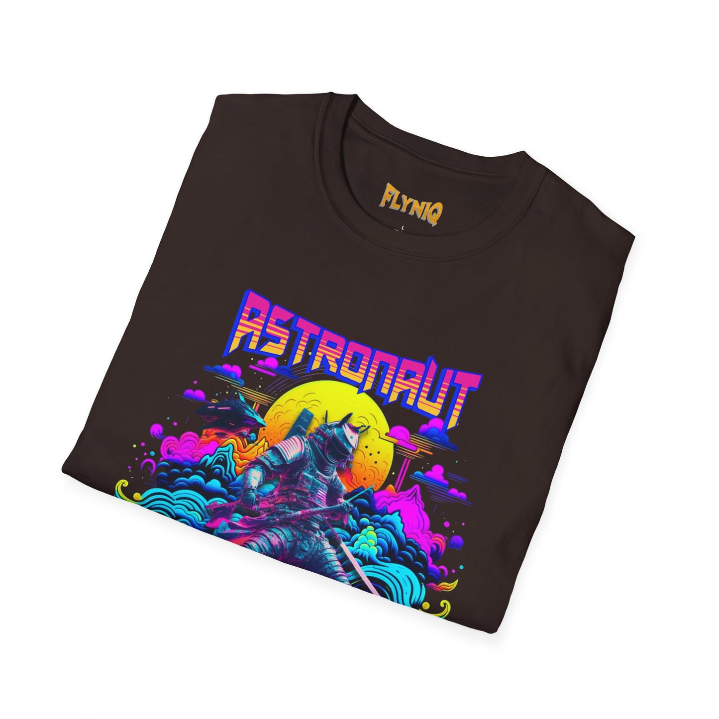 Astronaut Samurai Graphic World T-Shirt, Space Samurai Tee, Astronaut Graphic Tee