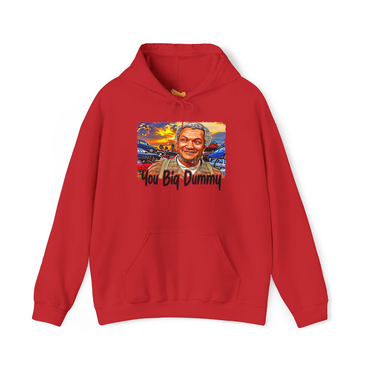 Retro TV Show Inspired Unisex Hoodie, Comfy Sweatshirt for Fans, Funny Big Dummy Design, Gift for Him or Her, Vintage Sweater, Hip Hoody,