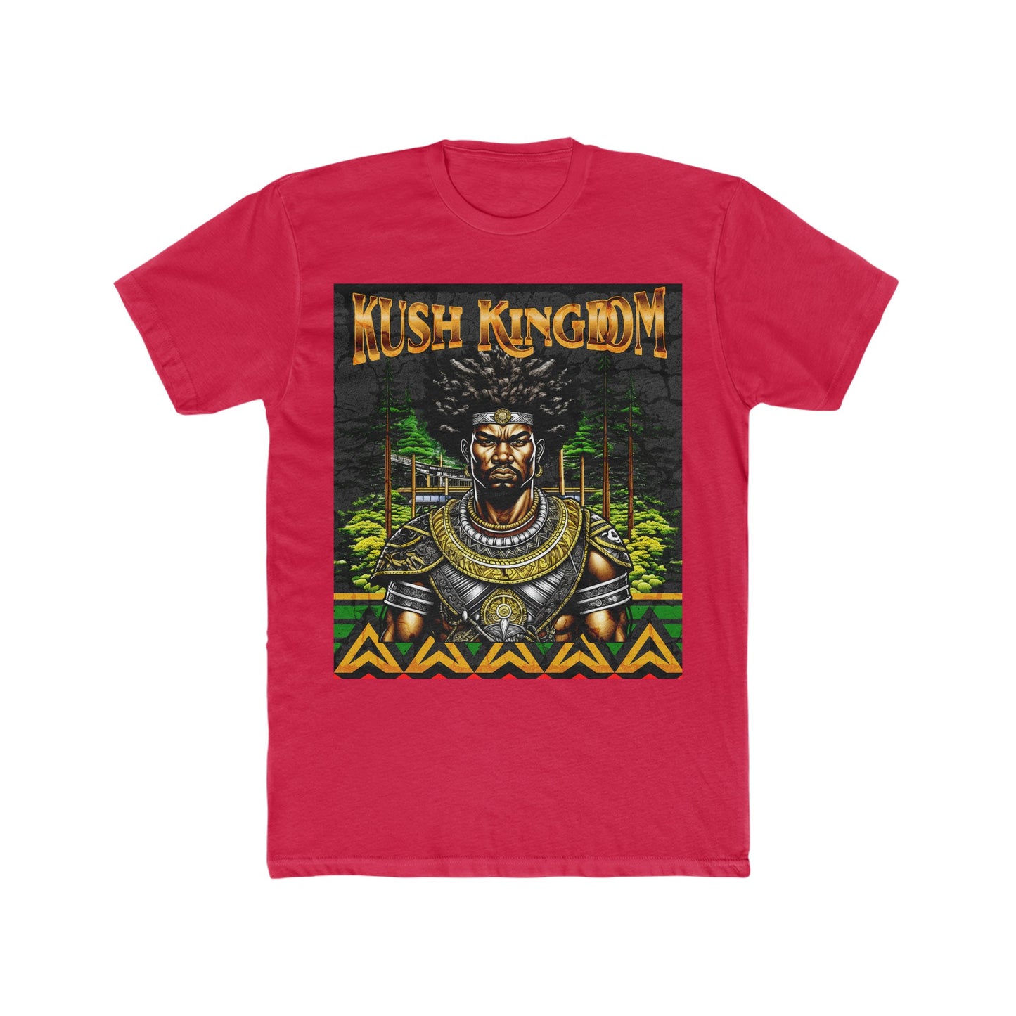 Kush Kingdom Men's Cotton Crew Casual Tshirt