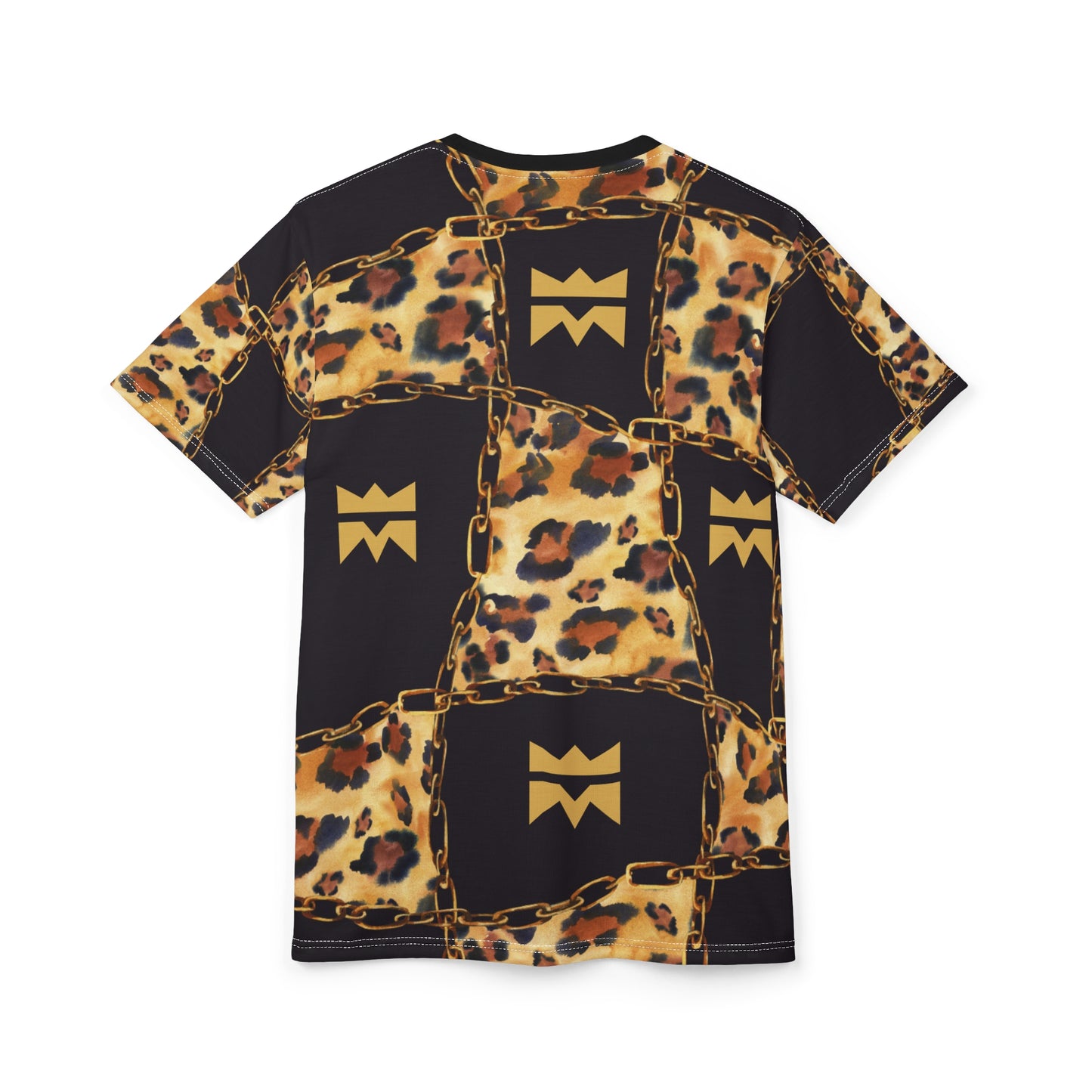 Bold Leopard Print Tee - Trendy Casual Style, Statement Fashion, Gift for Animal Lovers, Unique Clothing, Unisex AOP T-Shirt