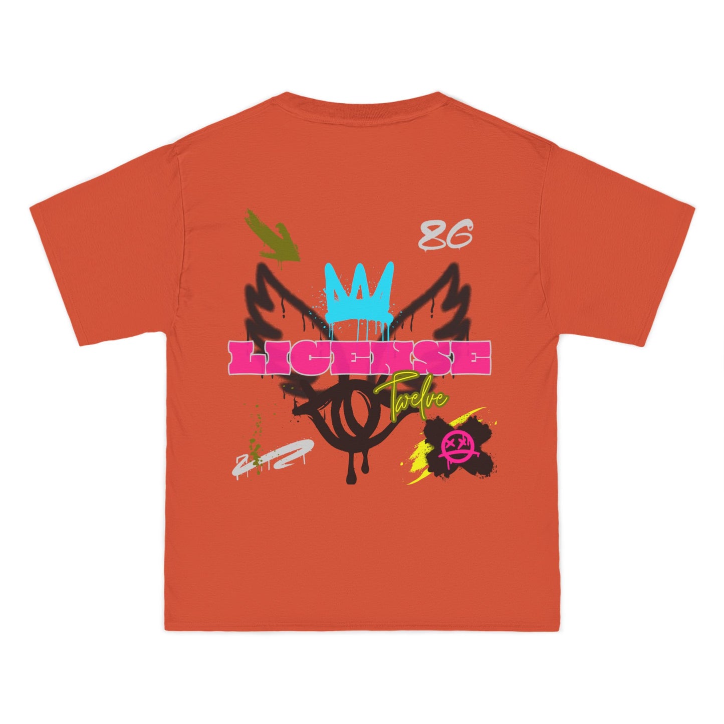 License Twelve Flying Eye Beefy-T® T-Shirt, Graphic Design Short Sleeve Tee