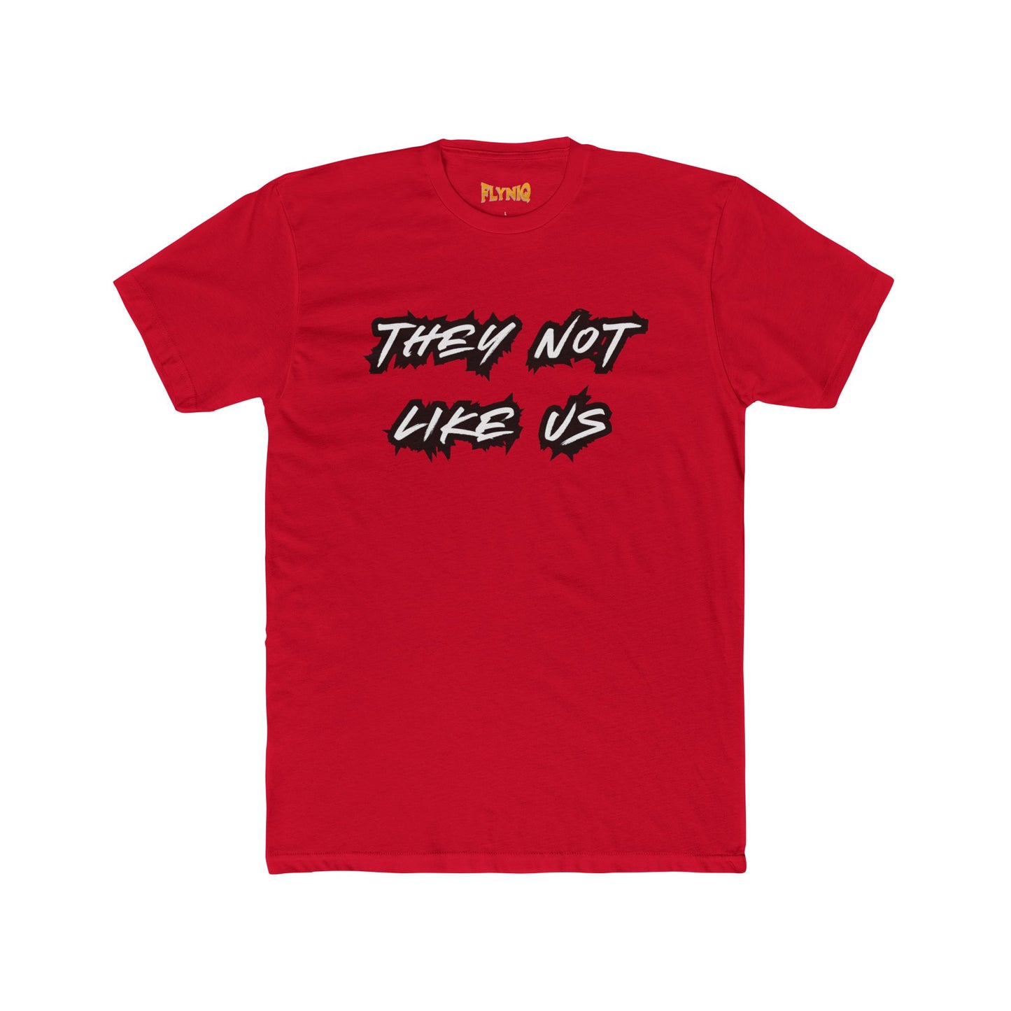 Unisex Cotton Crew Tee - "They Not Like Us" Statement T-Shirt