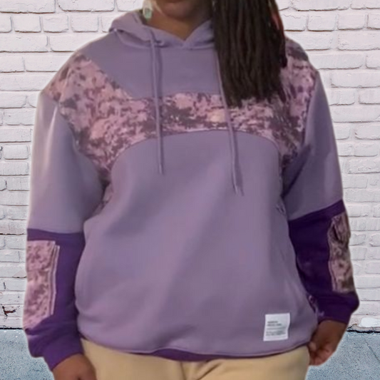 Purple Crush Icy Being Comfy Fashion Hoodie