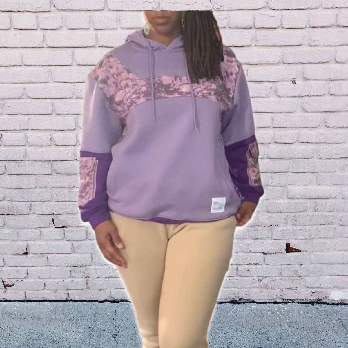 Purple Crush Icy Being Comfy Fashion Hoodie