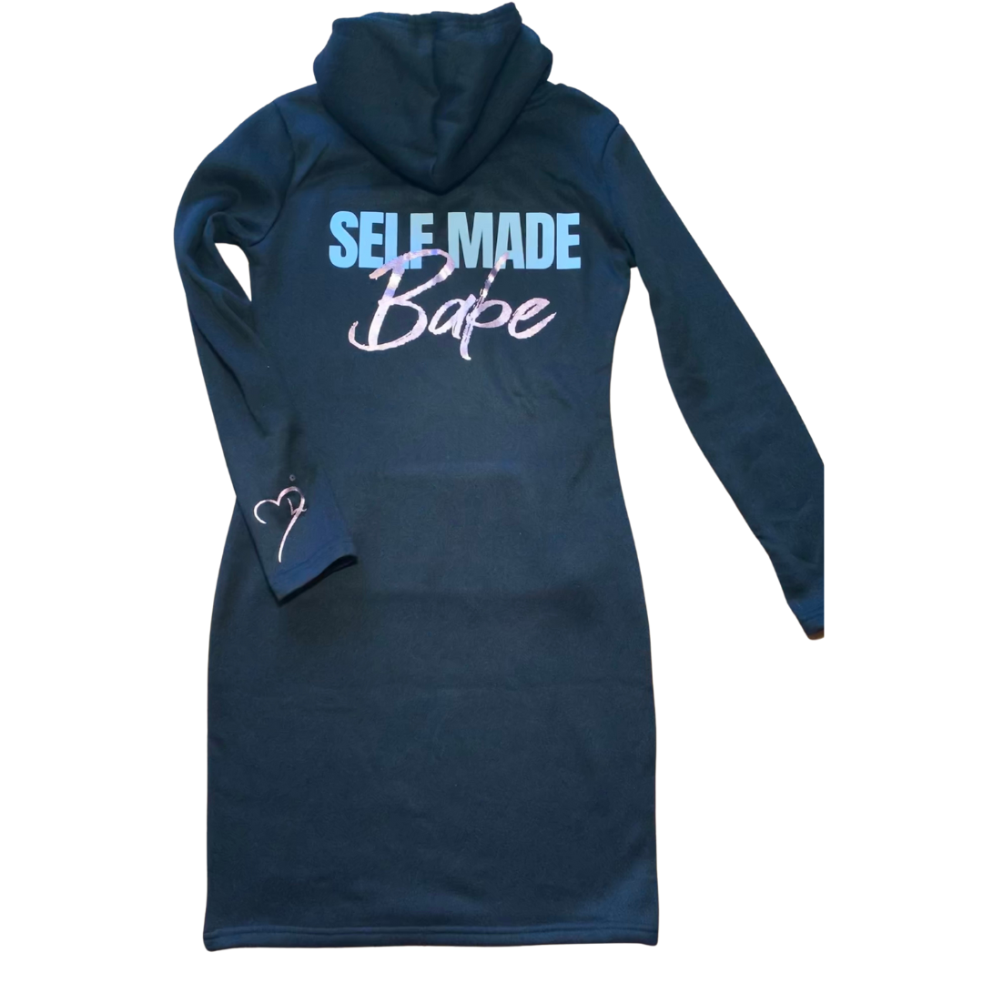 Babygirl Hoodie Dress Original Style Self Made Babe