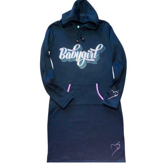 Babygirl Hoodie Dress Original Style Self Made Babe
