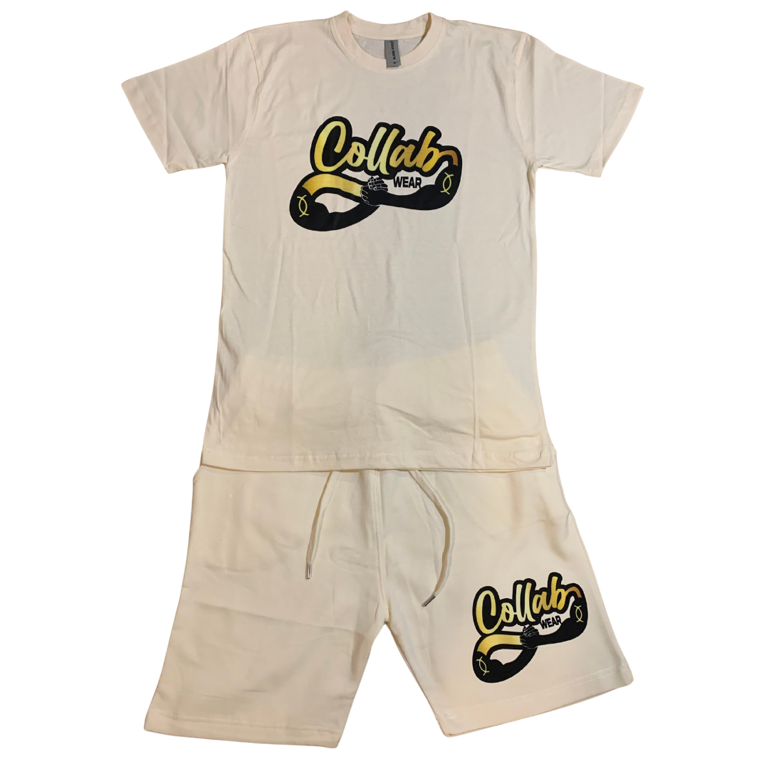 Collab Wear 2 Pcs Short Sets