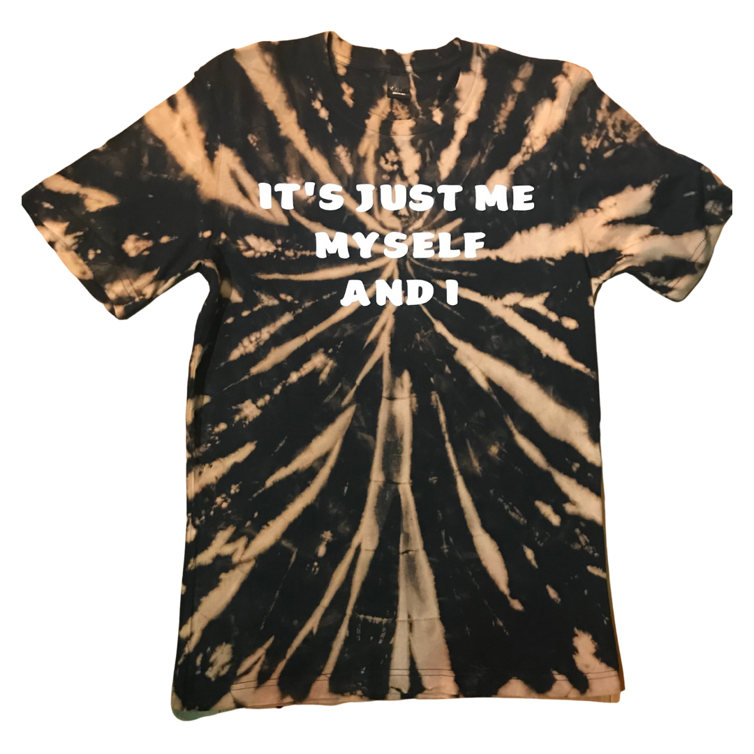 It’s Just Me Myself and I Acid Wash Unisex T-Shirt
