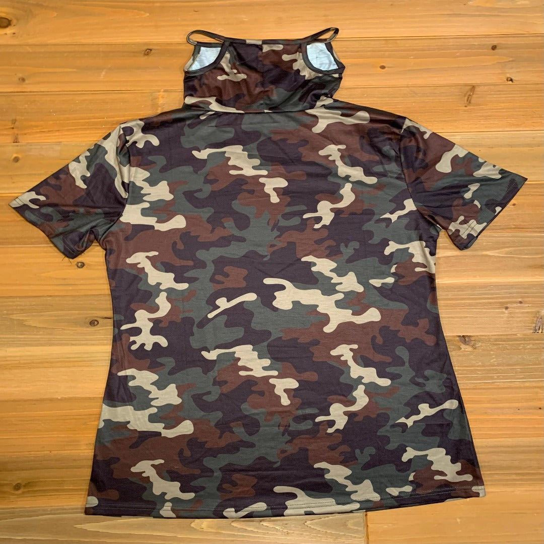 Camo Mask Tshirt