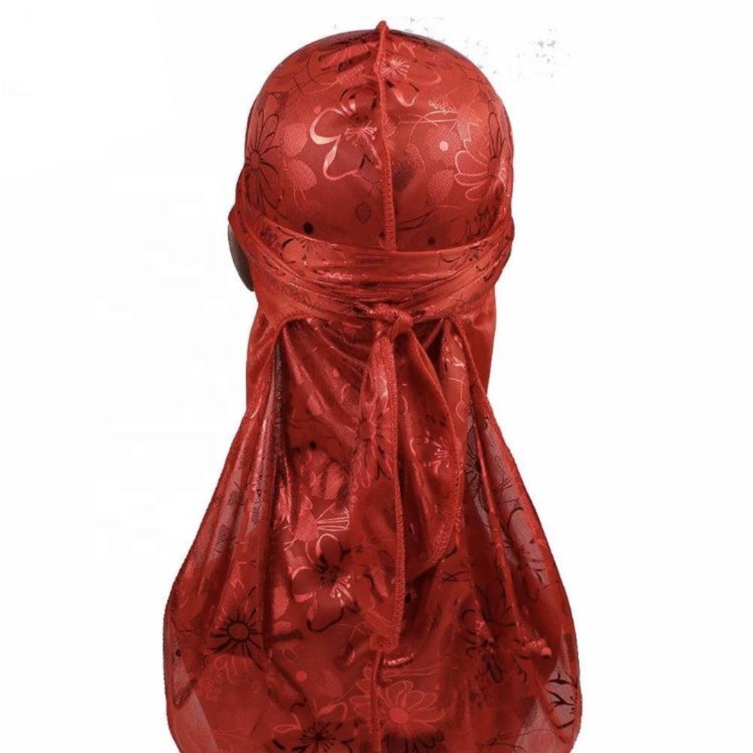 Gold Pedals Silky Durag Great Quality For 360 Waves