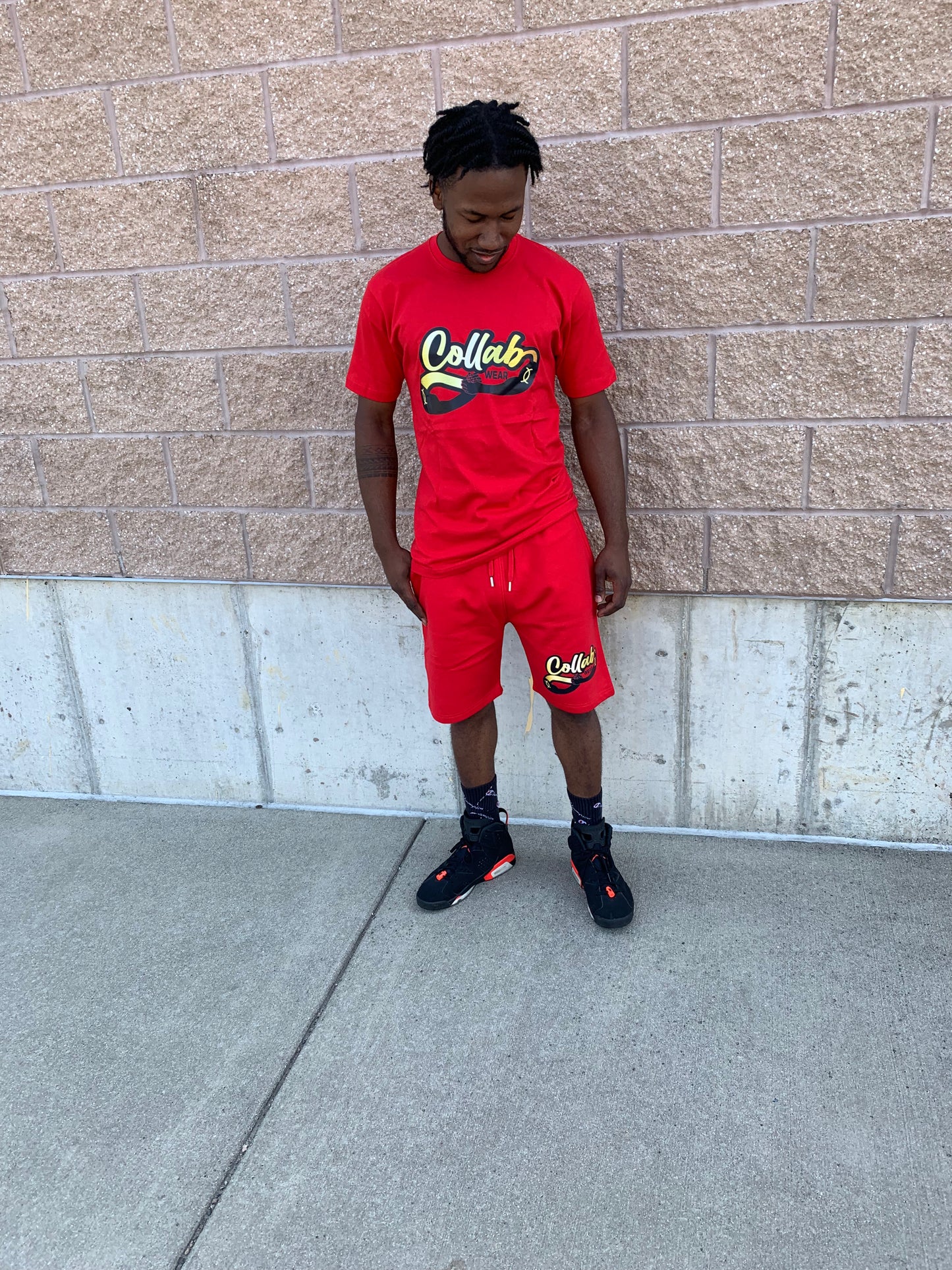 Collab Wear 2 Pcs Short Sets