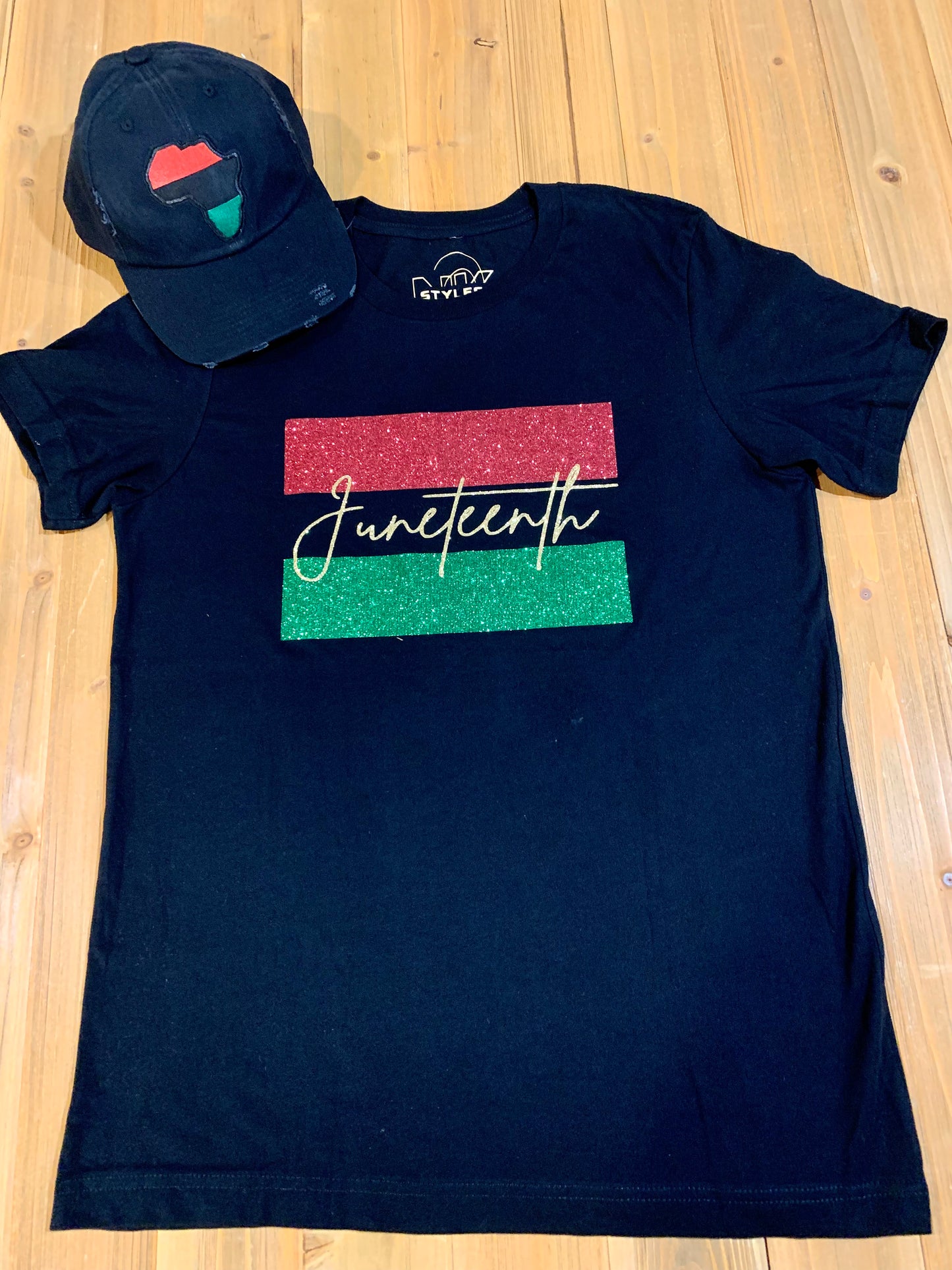 Juneteenth Sparkle Power Flag
