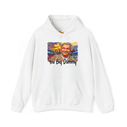 Retro TV Show Inspired Unisex Hoodie, Comfy Sweatshirt for Fans, Funny Big Dummy Design, Gift for Him or Her, Vintage Sweater, Hip Hoody,