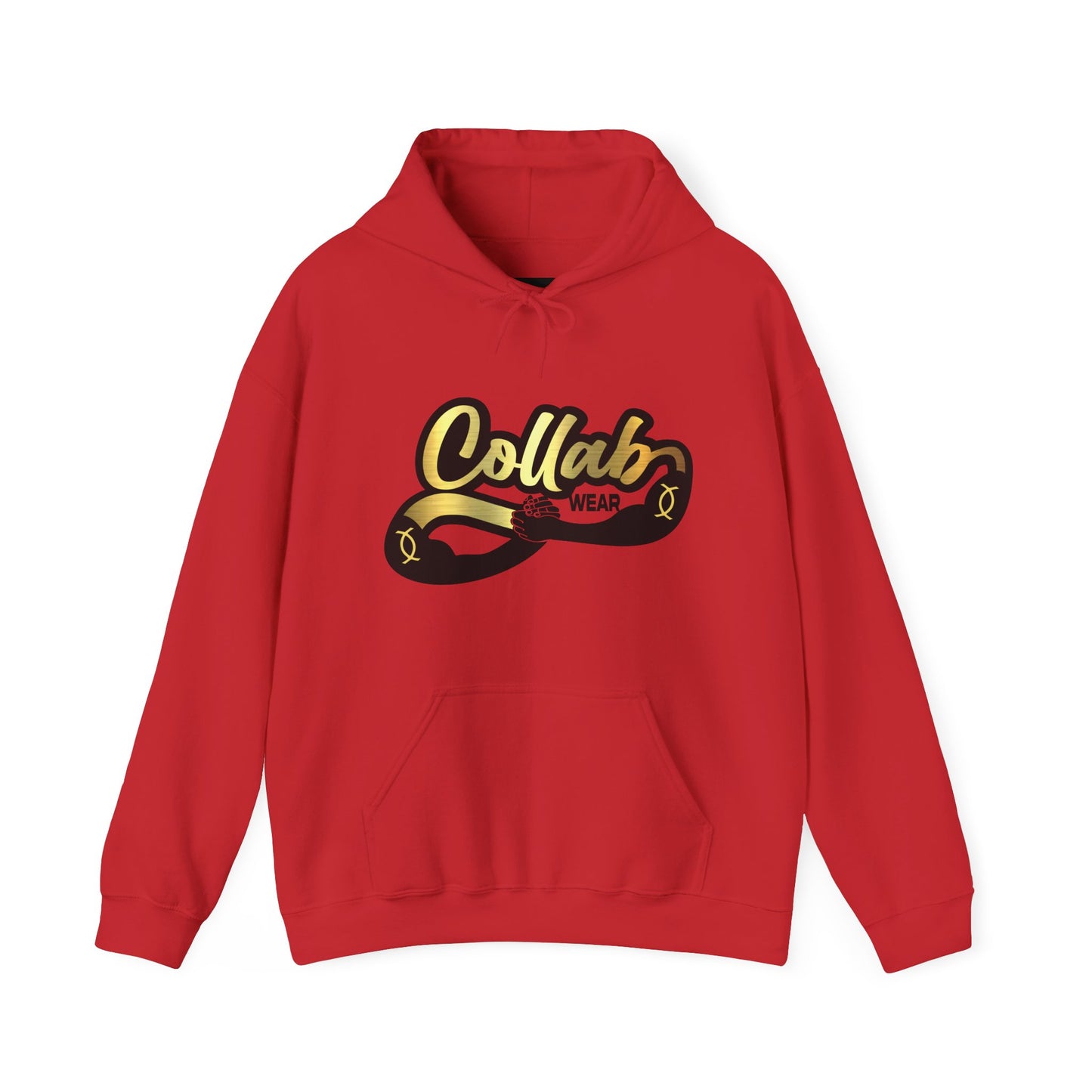 Collab Wear Official Brand Unisex Heavy Blend™ Hooded Sweatshirt For Economic Empowerment