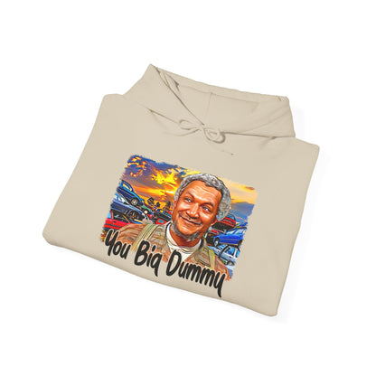 Retro TV Show Inspired Unisex Hoodie, Comfy Sweatshirt for Fans, Funny Big Dummy Design, Gift for Him or Her, Vintage Sweater, Hip Hoody,