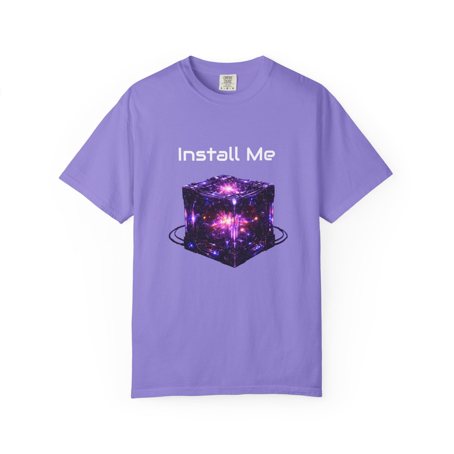 Install Me Galaxy Cube T-Shirt