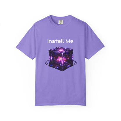 Install Me Galaxy Cube T-Shirt