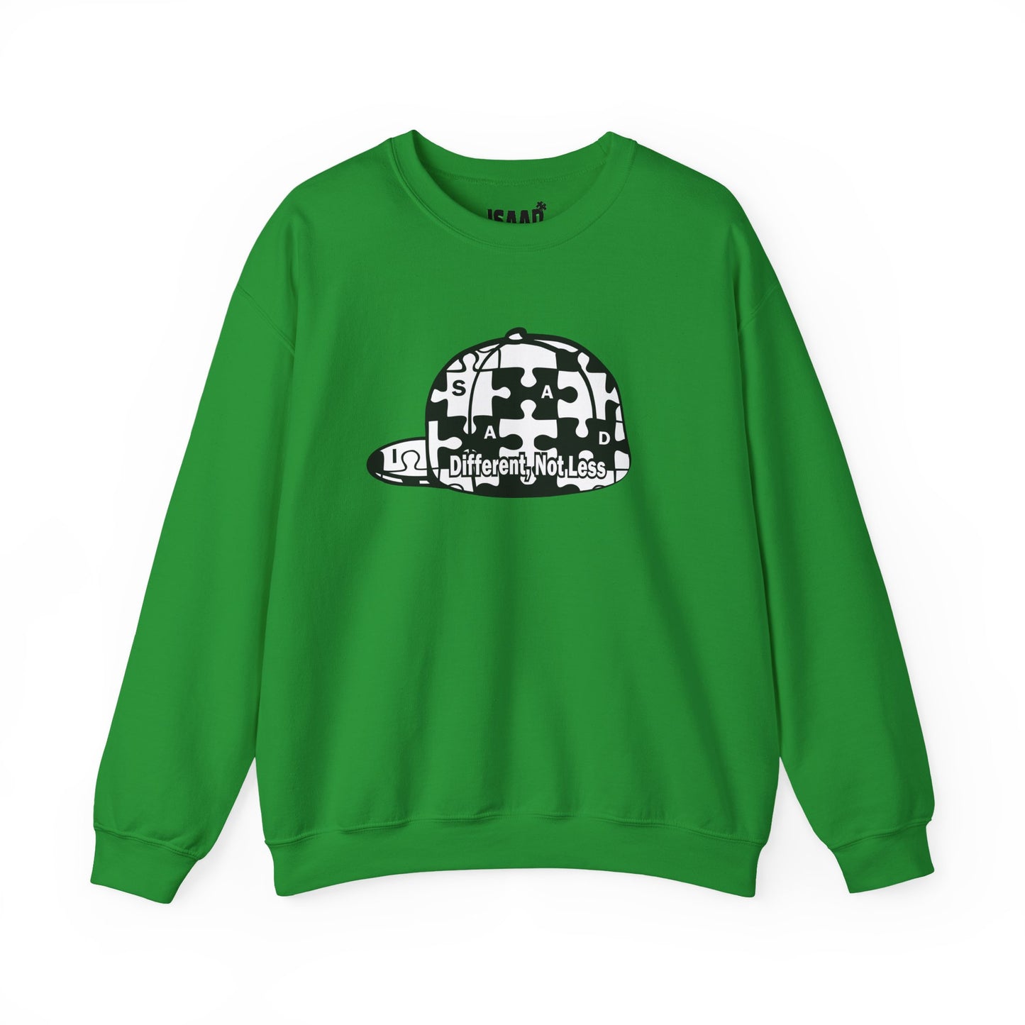 Puzzle Piece Cap 'Different Not Less' Sweatshirt | Autism Awareness