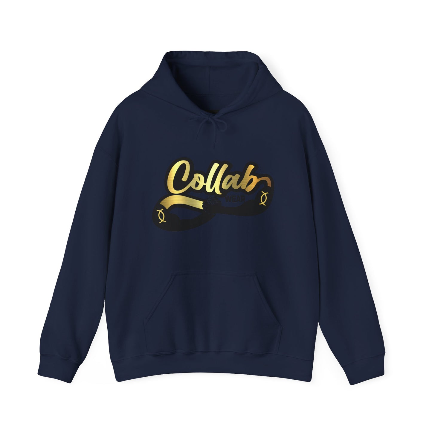 Collab Wear Official Brand Unisex Heavy Blend™ Hooded Sweatshirt For Economic Empowerment