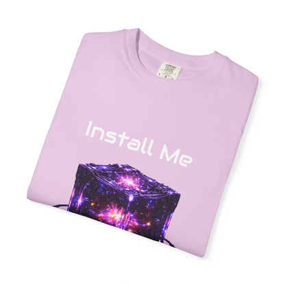 Install Me Galaxy Cube T-Shirt