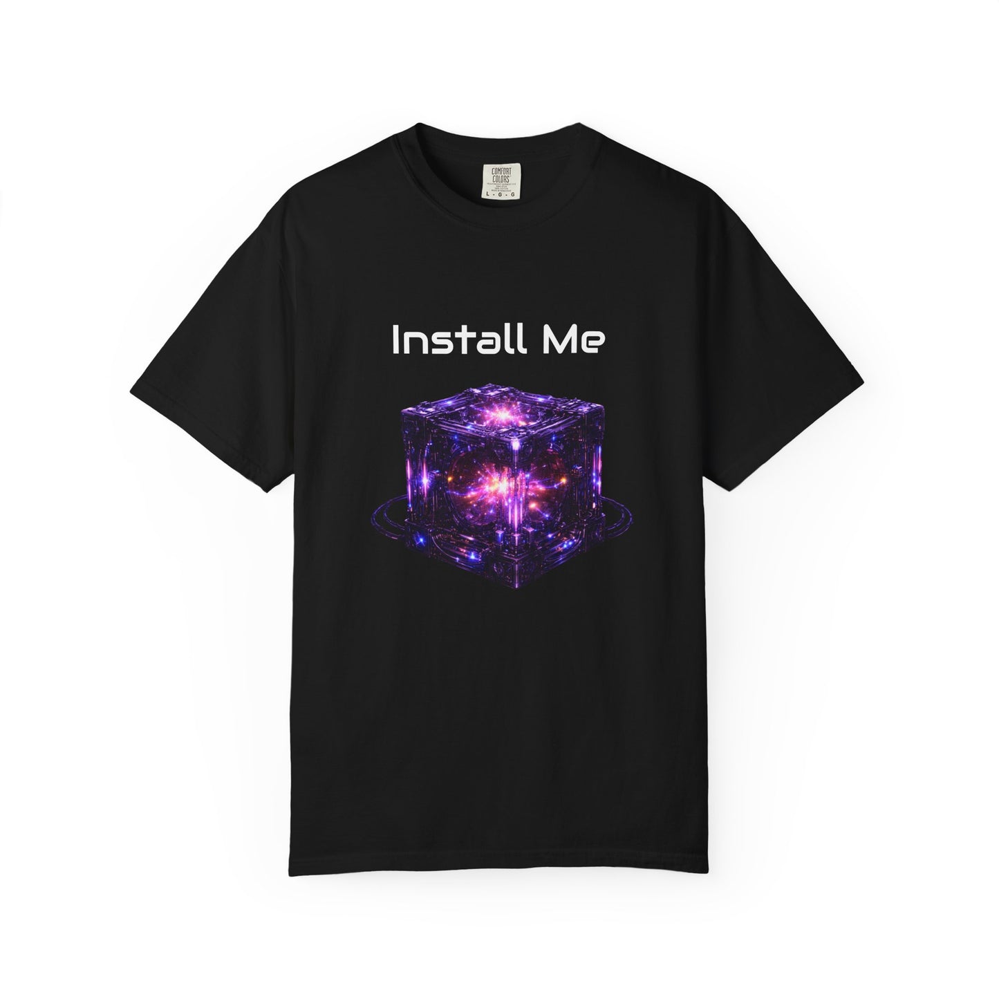 Install Me Galaxy Cube T-Shirt