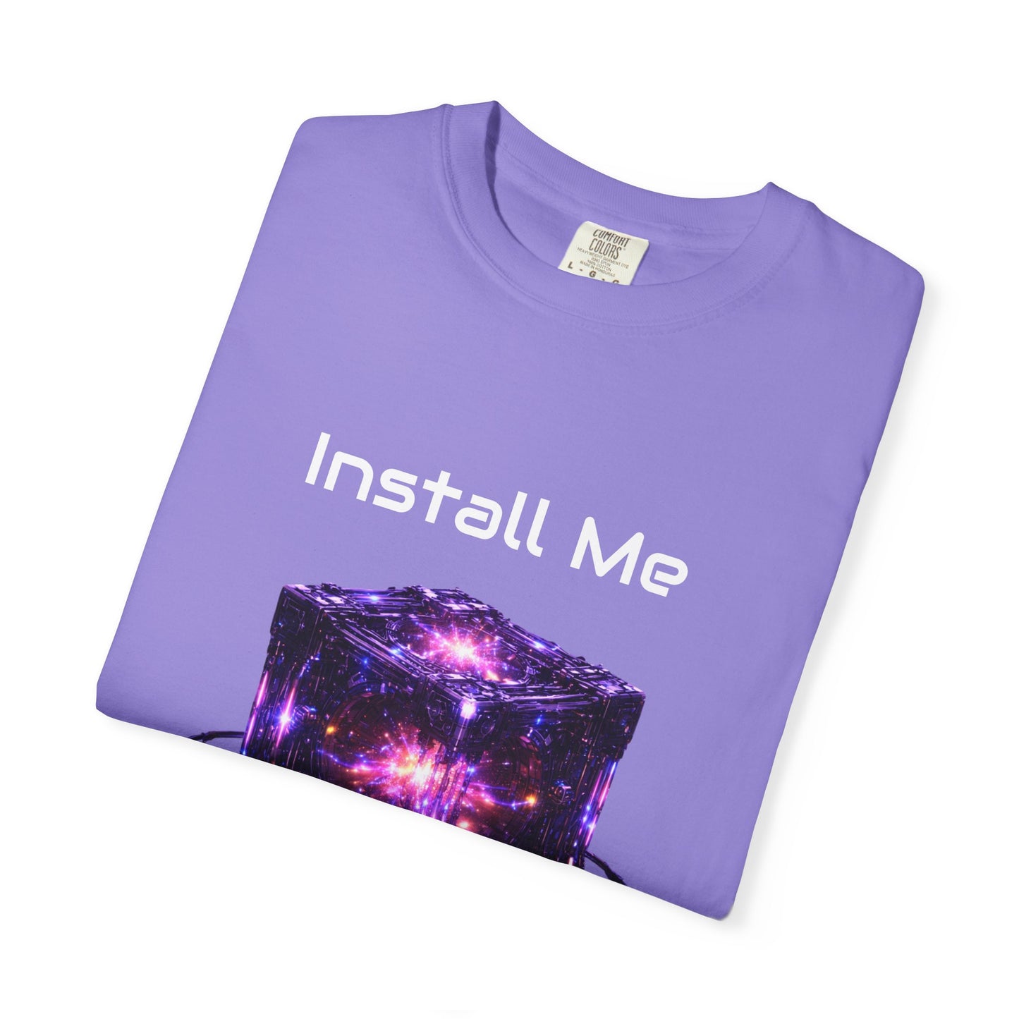 Install Me Galaxy Cube T-Shirt