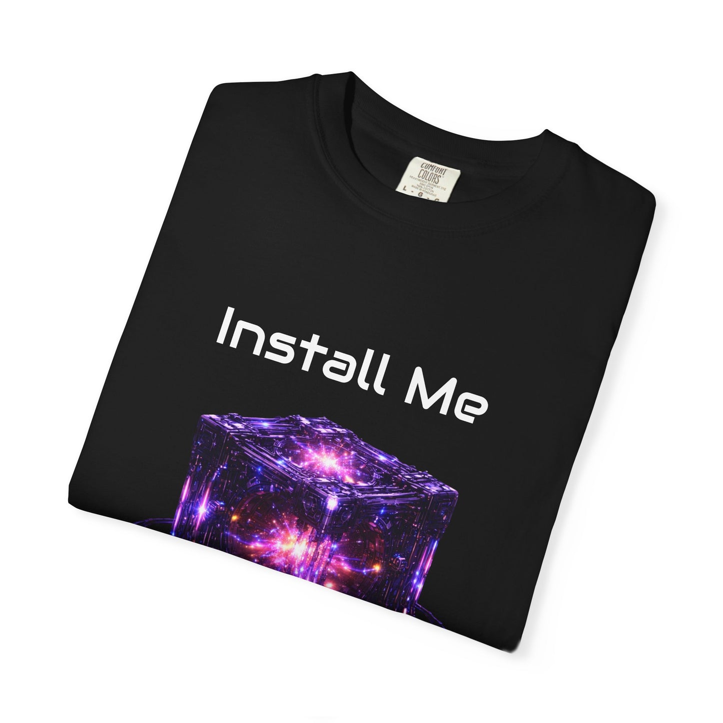 Install Me Galaxy Cube T-Shirt