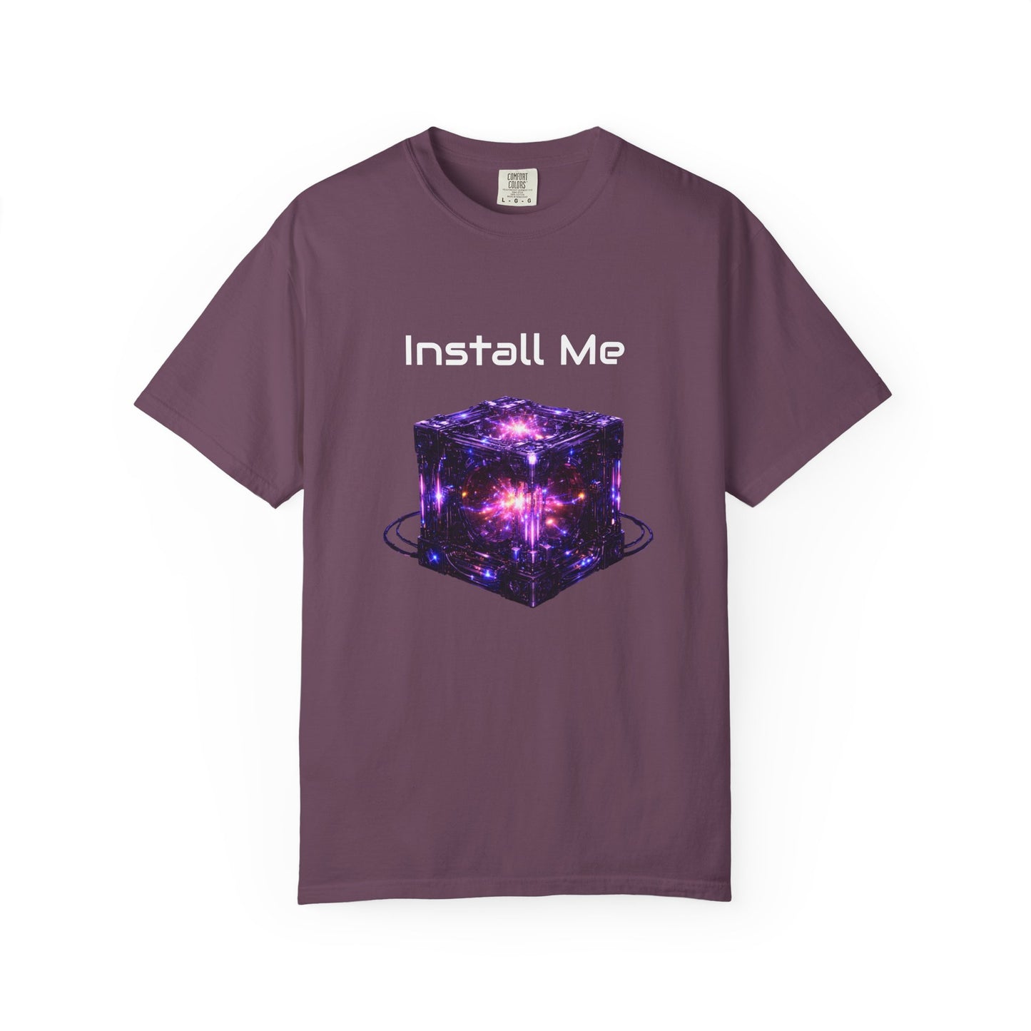 Install Me Galaxy Cube T-Shirt