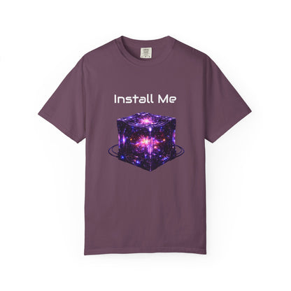 Install Me Galaxy Cube T-Shirt