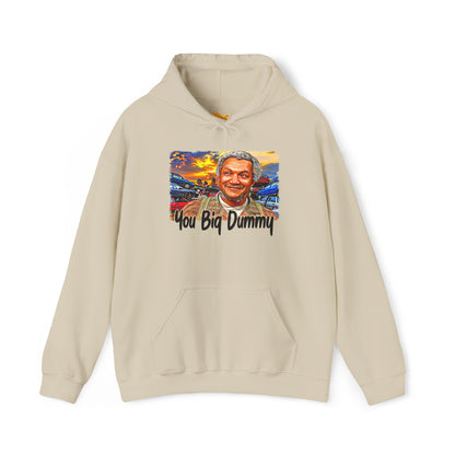 Retro TV Show Inspired Unisex Hoodie, Comfy Sweatshirt for Fans, Funny Big Dummy Design, Gift for Him or Her, Vintage Sweater, Hip Hoody,