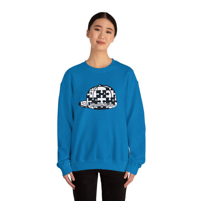 Puzzle Piece Cap 'Different Not Less' Sweatshirt | Autism Awareness