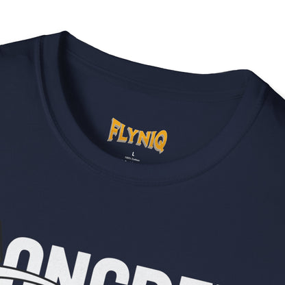 Concrete Jungle Vibes Unisex Comfortable T-Shirt, Trendy Bear Graphic Tee