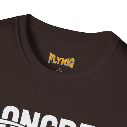 Concrete Jungle Vibes Unisex Comfortable T-Shirt, Trendy Bear Graphic Tee