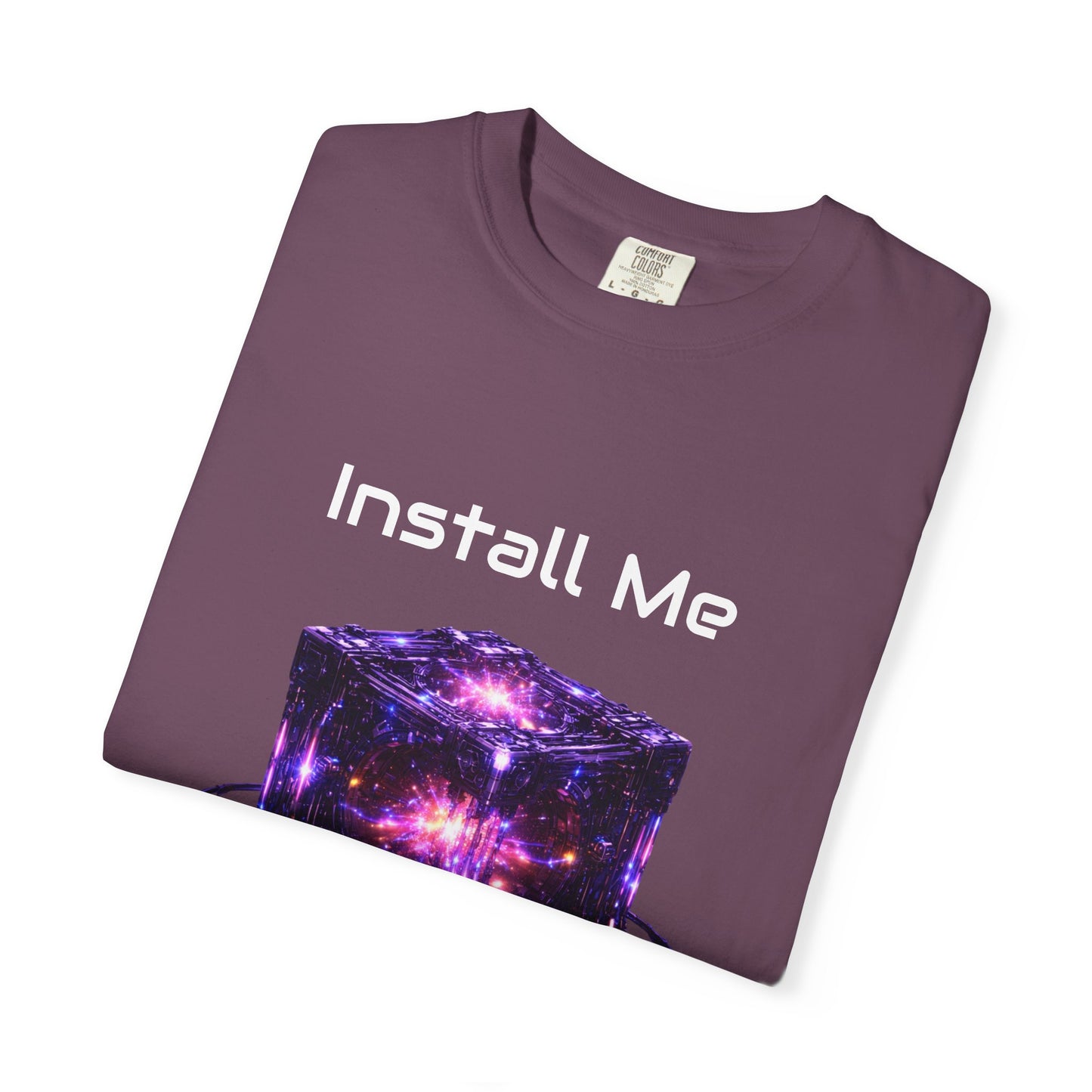 Install Me Galaxy Cube T-Shirt