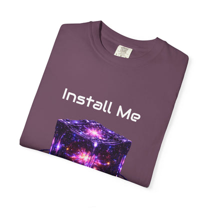 Install Me Galaxy Cube T-Shirt